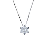 Collana Babila Milano Donna in Oro bianco Diamante 189893